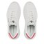 Calvin Klein Jeans Сникърси Calvin Klein Jeans Chunky Cupsole Laceup Mon Lth Wn YW0YW00823 White/Raspberry Sorbet 01W