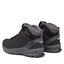 Halti Trekingová obuv Halti Hakon Mid Dx W Trekking Shoe 054-2727 Black/Bordeaux P9969