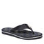 Tommy Hilfiger Zehentrenner Tommy Hilfiger Th Elevated Flip Flop FW0FW07420 Space Blue DW6