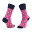 Tommy Hilfiger Set di 2 paia di calzini lunghi unisex Tommy Hilfiger 100000816 Pink Combo 009