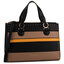 Liu Jo Táska Liu Jo M Double Zip Satchel N69064 E0027 Nero/Mals/Nuez B3550