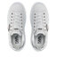 KARL LAGERFELD Sportcipő KARL LAGERFELD KL62530 White Lthr W/Silver