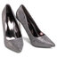 DeeZee Pantofi cu toc subțire DeeZee GLAB2-4503-1 Silver