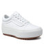 Vans Teniși Vans Old Skool Stacked VN0A4U15L5R1 (Canvas) True White