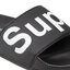 Superga Ciabatte Superga 1908 Slides Polysoft Black/White 910