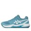 Asics Pantofi Asics Gel-Dedicate 8 Clay 1042A255 Gris Blue/White 400