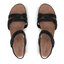 Caprice Sandali Caprice 9-28709-20 Black Softnap. 40