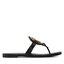 Tory Burch Джапанки Tory Burch Metal Miller 136593 Perfect Black 006