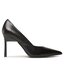 Calvin Klein Pantofi cu toc subțire Calvin Klein Geo Striletto Pump 90Hh HW0HW01769 Ck Black BEH
