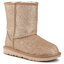 Ugg Cipő Ugg Kids' Classic Short II Glitter 1111852K Gold