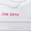 adidas Batai adidas Stan Smith J GZ8365 Ftwwht/Ftwwht/Shopnk
