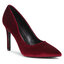 DeeZee Pantofi cu toc subțire DeeZee KLXT5520-12K Burgundy