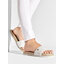 Tommy Hilfiger Espadrilles Tommy Hilfiger Th Textured Flat Sandal FW0FW06438 Ecru YBL