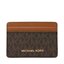 MICHAEL Michael Kors Калъф за кредитни карти MICHAEL Michael Kors Jet Set 34F1GJ6D0B Brown