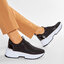 MICHAEL Michael Kors Sneakers MICHAEL Michael Kors Cosmo Stretch Slip On 43F0CSFP7D Black