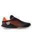 Wilson Pantofi Wilson Kaos Swift 1.5 Clay WRS331070 Black/Phantom/Ch Orange