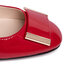 Sagan Halbschuhe Sagan 2256 Czerwony Lakier/Złoty