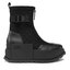 United Nude Bokacsizma United Nude Roko Bootie II 1077701171 Black