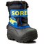 Sorel Sniego batai Sorel Toddler Snow Commander NV 1877 Black/Super Blue 011