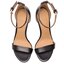 Tory Burch Szandál Tory Burch Ellie 85mm Ankle-Strap 49348 Perfect Black 006