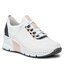 Rieker Sneakersy Rieker N6359-80 Weiss