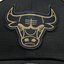 New Era Čiapka New Era Metallic Badge 940 Bulls 60364417 Čierna