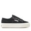 Superga Гуменки Superga 2740 Platform S21384W Black-F Avorio ADK