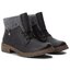 Rieker Outdoorová obuv Rieker 74234-00 Schwarz Kombi