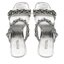 MICHAEL Michael Kors Nazouváky MICHAEL Michael Kors Clara Sandal 40S3CLHS1M Silver