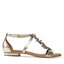 Roberto Sandalen Roberto 3120 Złoty Lico