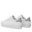 Calvin Klein Jeans Сникърси Calvin Klein Jeans Vulc Flatform Laceup Ny Refl Wn YW0YW01220 Bright White/Reflective YBR