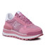 Scarpe Donna Liu Jo Milano Wonder24 PX027 Phard - Sneakers Rosa In Sintetico Con Suola In Pelle E Chiusura Stringata