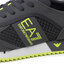 EA7 Emporio Armani Sneakers EA7 Emporio Armani X8X027 XK050 M495 Iron Gate/Yellowfluo