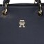 Tommy Hilfiger Kabelka Tommy Hilfiger Th Emblem Ns Work Tote AW0AW14498 DW6