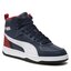 Puma Сникърси Puma Rebound Rugged Jr 388243 03 Peacoat/Puma White/Red