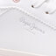 Pepe Jeans Sneakersy Pepe Jeans Kenton Classic Girl PGS30534 White 800