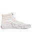 Vans Αθλητικά Vans Sk8-Hi Flame VN0005UJWWW1 Suede White/White