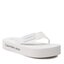 Calvin Klein Jeans Джапанки Calvin Klein Jeans Flatform Flipflop YW0YW00993 White YBR