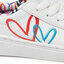 Skechers Сникърси Skechers Whole Heart 314973L/WMLT White/Multi