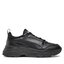 Puma Сникърси Puma Cassia Sl 385279 02 Black/Black/Puma Team Gold