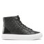 Calvin Klein Sneakers Calvin Klein Vulc High Top Mono Mix HW0HW01374 Seasonal Black Mono 0GK