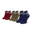 adidas Súprava 3 párov vysokých ponožiek unisex adidas Tref Ank Sck Hc H32340 Modrá