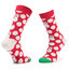 Happy Socks Chaussettes hautes unisex Happy Socks BDS01-4300 Rouge
