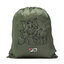 Fila Vak na stahovací šňůrky Fila Tensta Warner Bros Small Sport Drawstring Backapck Burnt Olive 60014