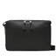 Lacoste Geantă crossover Lacoste Split Cow Leather NH3270CE Noir 000