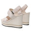 Calvin Klein Jeans Сандали Calvin Klein Jeans Wedge Sandal Webbing YW0YW00959 Ancient White YBH
