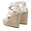 Kanna Еспадрили Kanna 22KV6022 Sportsuede Off White