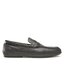 Calvin Klein Мокасини Calvin Klein Logo Hw Driver Mono HM0HM00843 Black Mono 0GJ
