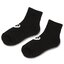 Asics 3 pares de calcetines cortos unisex Asics 3PPK Quarter Sock 155205 Black 0900