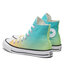 Converse Sneakers aus Stoff Converse Ctas Hi A00545C Citron Zest/Baltic Blue/White